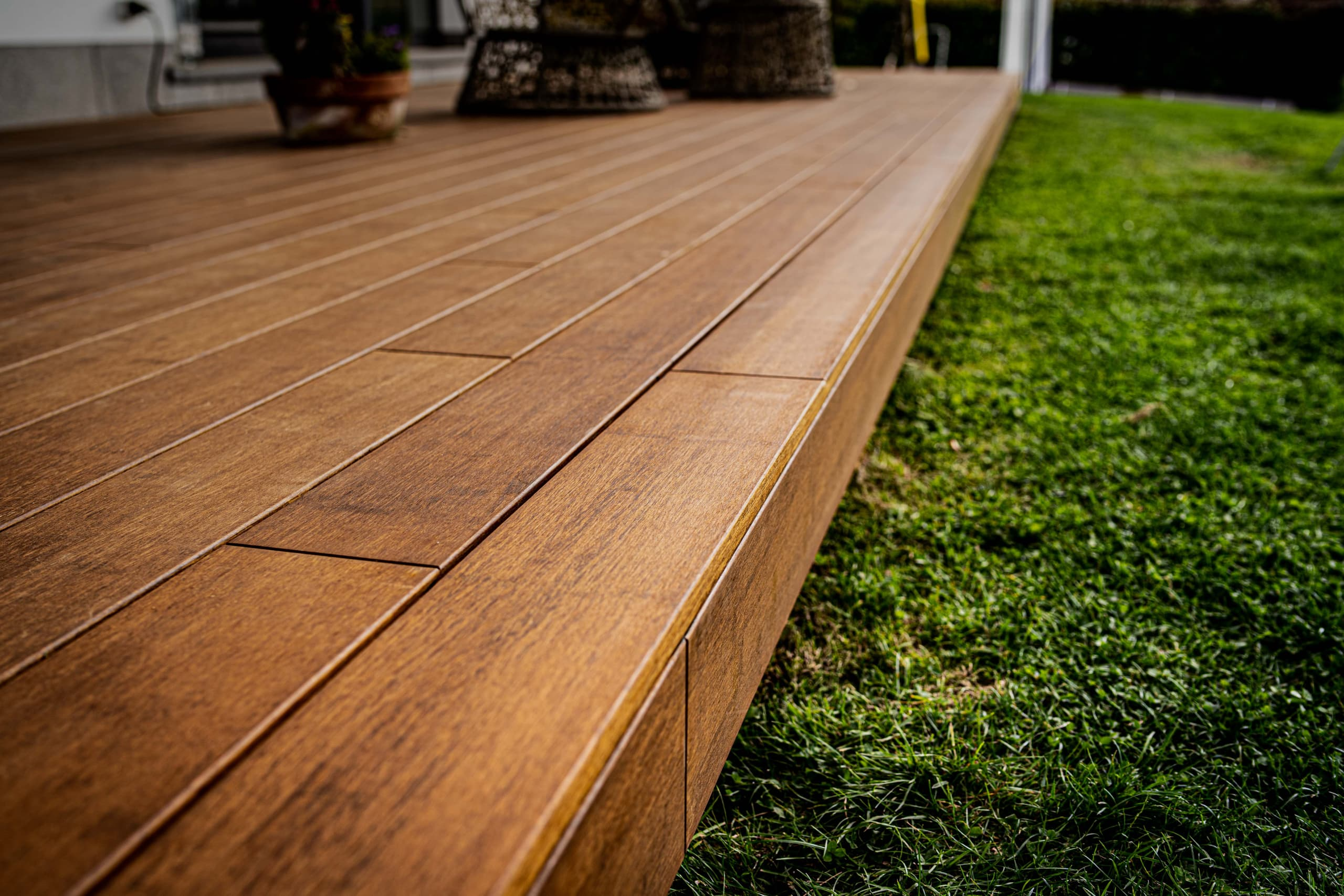 wooden decking