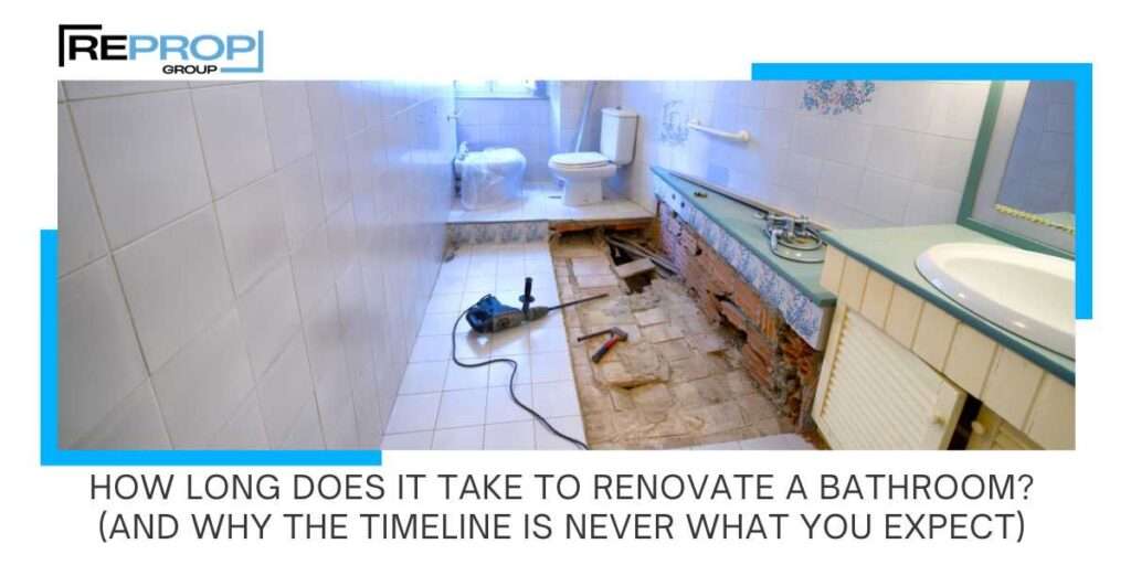 bathroom renovation timeline