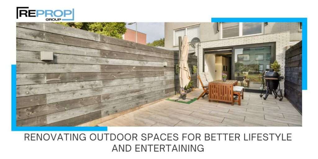 outdoor space renovation