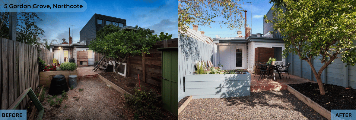 Outdoor renovation Northcote