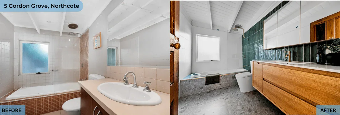 Bathroom renovation Northcote by Reprop Group