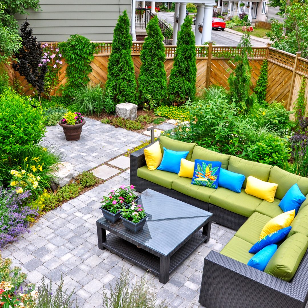 Garden landscaping