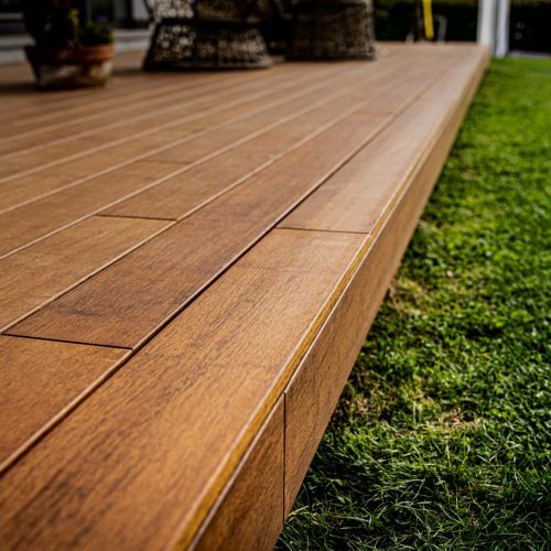 wooden decking